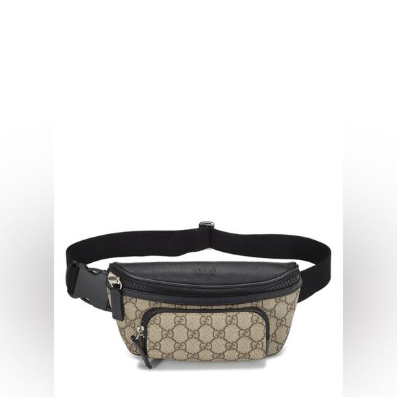 Gucci Eden Beige and Black Bum Bag